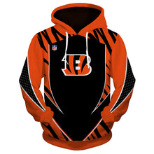 Load image into Gallery viewer, Cincinnati Bengals NFL 3D All Over Print Hoodie Apparel S-V5-00388