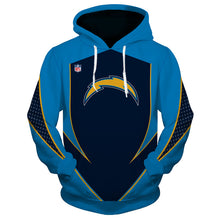 Load image into Gallery viewer, Los Angeles Chargers NFL 3D All Over Print Hoodie Apparel S-V5-00392