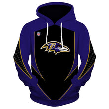 Load image into Gallery viewer, Baltimore Ravens NFL 3D All Over Print Hoodie Apparel S-V5-00398