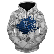 Load image into Gallery viewer, Kansas City Royals MLB 3D Hoodie Apparel Gift Fans S-V6-00217