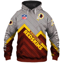 Load image into Gallery viewer, Washington Redskins NFL 3D Hoodie Apparel Gift Fans S-V4-00552
