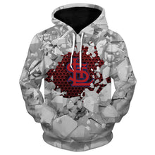 Load image into Gallery viewer, St. Louis Cardinals MLB 3D Hoodie Apparel Gift Fans S-V6-00218
