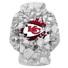 Load image into Gallery viewer, Kansas City Chiefs NFL 3D Hoodie Apparel Gift Fans S-V6-00352