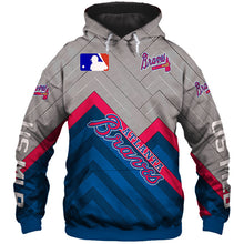 Load image into Gallery viewer, Atlanta Braves MLB 3D Hoodie Apparel Gift Fans S-V4-00555