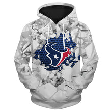 Load image into Gallery viewer, Houston Texans NFL 3D Hoodie Apparel Gift Fans S-V6-00360