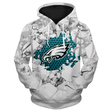 Load image into Gallery viewer, Philadelphia Eagles NFL 3D Hoodie Apparel Gift Fans S-V6-00361