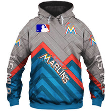 Load image into Gallery viewer, Florida Marlins MLB 3D Hoodie Apparel Gift Fans S-V4-00564