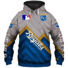 Load image into Gallery viewer, Kansas City Royals MLB 3D Hoodie Apparel Gift Fans S-V4-00566