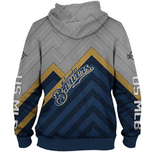 Load image into Gallery viewer, Milwaukee Brewers MLB 3D Hoodie Apparel Gift Fans S-V4-00568