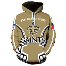 Load image into Gallery viewer, New Orleans Saints NFL 3D Over Print Hoodie Apparel S-V8-00125