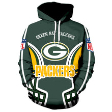 Load image into Gallery viewer, Green Bay Packers NFL 3D Over Print Hoodie Apparel S-V8-00129