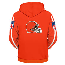 Load image into Gallery viewer, Cleveland Browns NFL 3D Over Print Hoodie Apparel S-V8-00131