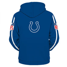 Load image into Gallery viewer, Indianapolis Colts NFL 3D Over Print Hoodie Apparel S-V8-00137