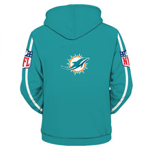 Load image into Gallery viewer, Miami Dolphins NFL 3D Over Print Hoodie Apparel S-V8-00140