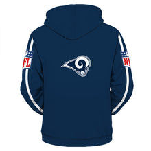 Load image into Gallery viewer, Los Angeles Rams NFL 3D Over Print Hoodie Apparel S-V8-00142