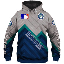 Load image into Gallery viewer, Seattle Mariners MLB 3D Hoodie Apparel Gift Fans S-V4-00578