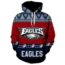 Load image into Gallery viewer, Philadelphia Eagles NFL 3D Hoodie Apparel Christmas Gift S-V10-00013