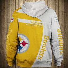 Load image into Gallery viewer, Pittsburgh Steelers NFL 3D Hoodie Apparel Gift Fans S-V11-01131