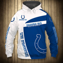 Load image into Gallery viewer, Indianapolis Colts NFL 3D Hoodie Apparel Gift Fans S-V11-01141