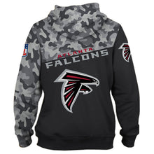 Load image into Gallery viewer, Atlanta Falcons NFL Military 3D Hoodie Apparel Gift Fans S-00644