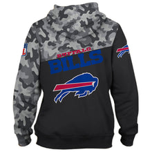Load image into Gallery viewer, Buffalo Bills NFL Military 3D Hoodie Apparel Gift Fans S-00646