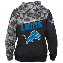 Load image into Gallery viewer, Detroit Lions NFL Military 3D Hoodie Apparel Gift Fans S-00653