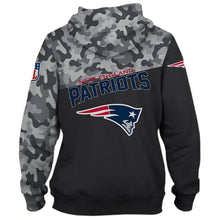 Load image into Gallery viewer, New England Patriots NFL Military 3D Hoodie Apparel Gift Fans S-00663