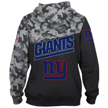 Load image into Gallery viewer, New York Giants NFL Military 3D Hoodie Apparel Gift Fans S-00665