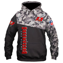 Load image into Gallery viewer, Tampa Bay Buccaneers NFL Military 3D Hoodie Apparel Gift Fans S-00672