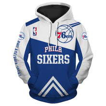 Load image into Gallery viewer, Philadelphia 76ers NBA 3D Over Print Hoodie Apparel S-V9-00483