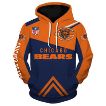 Load image into Gallery viewer, Chicago Bears NFL 3D Over Print Hoodie Apparel S-V9-00592