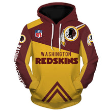 Load image into Gallery viewer, Washington Redskins NFL 3D Over Print Hoodie Apparel S-V9-00603