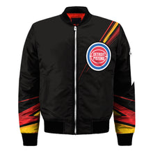 Load image into Gallery viewer, Detroit Pistons NBA Black Bomber Jacket Apparel Best Christmas Gift For Fans L3110 09