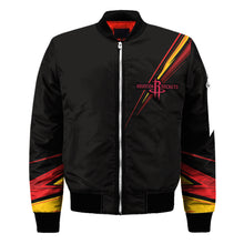 Load image into Gallery viewer, Houston Rockets NBA Black Bomber Jacket Apparel Best Christmas Gift For Fans L3110 011