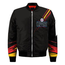 Load image into Gallery viewer, LA Clippers NBA Black Bomber Jacket Apparel Best Christmas Gift For Fans L3110 013