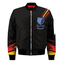 Load image into Gallery viewer, Memphis Grizzlies NBA Black Bomber Jacket Apparel Best Christmas Gift For Fans L3110 015