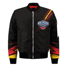 Load image into Gallery viewer, New Orleans Pelicans NBA Black Bomber Jacket Apparel Best Christmas Gift For Fans L3110 019