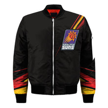 Load image into Gallery viewer, Phoenix Suns NBA Black Bomber Jacket Apparel Best Christmas Gift For Fans L3110 024