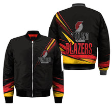Load image into Gallery viewer, Portland Trailblazers NBA Black Bomber Jacket Apparel Best Christmas Gift For Fans L3110 025