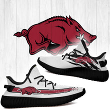 Load image into Gallery viewer, Arkansas Razorback NCAA Yeezy Boost 350 v2 Shoes Christmas Gift L2610-241