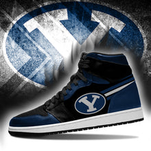 Load image into Gallery viewer, BYU Cougars NCAA Jordan Sneakers Christmas Gift T2910-V01-223