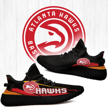 Load image into Gallery viewer, Atlanta Hawks NBA Yeezy Boost 350 v2 Shoes Christmas Gift L2810-08