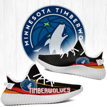 Load image into Gallery viewer, Minnesota Timberwolves NBA Yeezy Boost 350 v2 Shoes Christmas Gift L2810-21