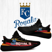 Load image into Gallery viewer, Kansas City Royals MLB Yeezy Boost 350 v2 Shoes Christmas Gift L2810-21