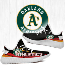 Load image into Gallery viewer, Oakland Athletics MLB Yeezy Boost 350 v2 Shoes Christmas Gift L2810-13