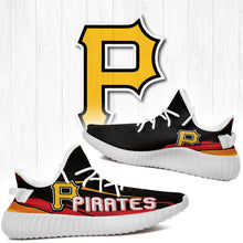 Load image into Gallery viewer, Pittsburgh Pirates MLB Yeezy Boost 350 v2 Shoes Christmas Gift L2810-11