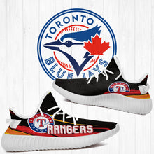 Load image into Gallery viewer, Texas Rangers MLB Yeezy Boost 350 v2 Shoes Christmas Gift L2810-05