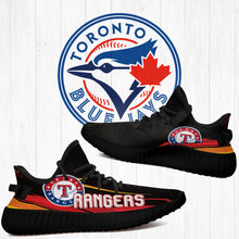 Load image into Gallery viewer, Texas Rangers MLB Yeezy Boost 350 v2 Shoes Christmas Gift L2810-05