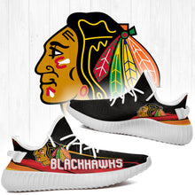Load image into Gallery viewer, Chicago Blackhawks NHL Yeezy Boost 350 v2 Shoes Christmas Gift L2810-16