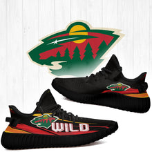 Load image into Gallery viewer, Minnesota Wild NHL Yeezy Boost 350 v2 Shoes Christmas Gift L2810-08
